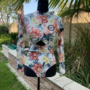 Beach Wear! Rip Curl one piece surf suit!